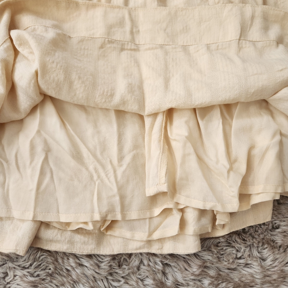 Free People‎ Salvador Midi Dress Black/Biscotti Beige Combo Women's Size XL - Picture 6 of 14